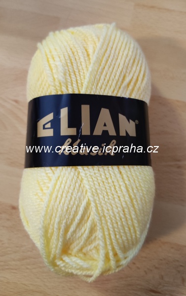 pletací příze Klasik 50g žlutá sv.98595